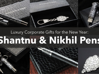 Luxury Corporate Gifts for the New Year: Shantnu & Nikhil Pens