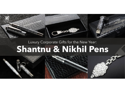 Luxury Corporate Gifts for the New Year: Shantnu & Nikhil Pens