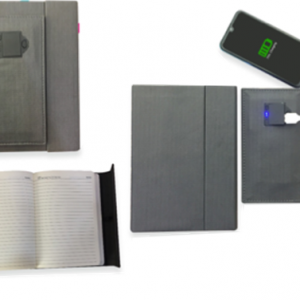 Detachable Diary with Power Bank