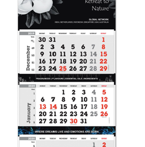 Folding wall Calendars