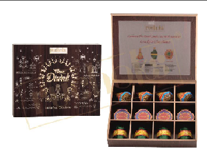 Premium Diwali Cracker in wooden box - CGP-2621