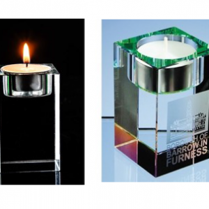 The Solid Crystal Candle Stand - CGP-1199