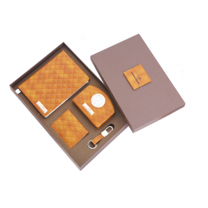 4 pcs Leatherette set in a Corrugated box - CGP-3116