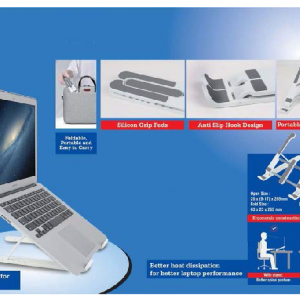 FOLDING LAPTOP STAND WITH 8 ANGLE ADJUSTMENT - CGP-3288