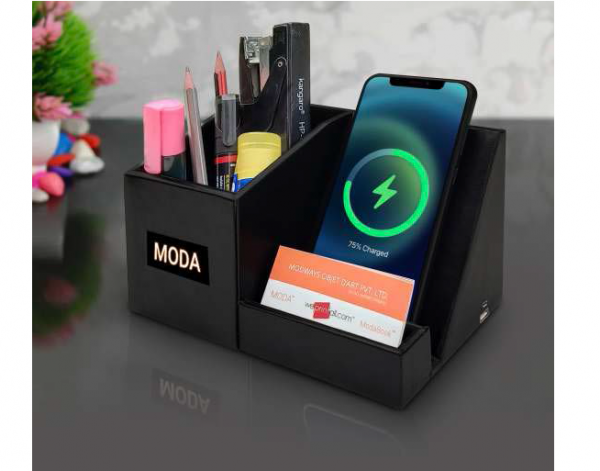 PEN STAND WITH WIRELESS CHARGING - CGP-3330