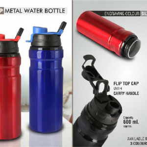 Flip Top Metal Water Bottle - CGP-3267