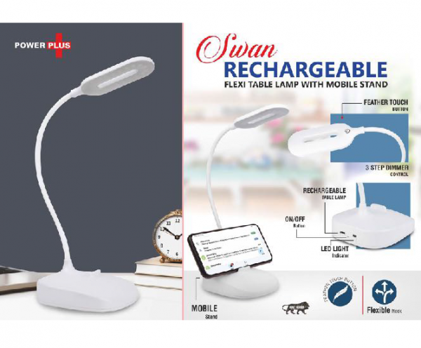 Rechargeable table lamp with phone stand - CGP-3347