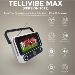 Tellivibe Max Retro TV With Speaker - CGP-3614