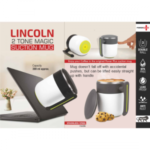 Lincoln 2 Tone Magic Suction Mug - CGP-3569