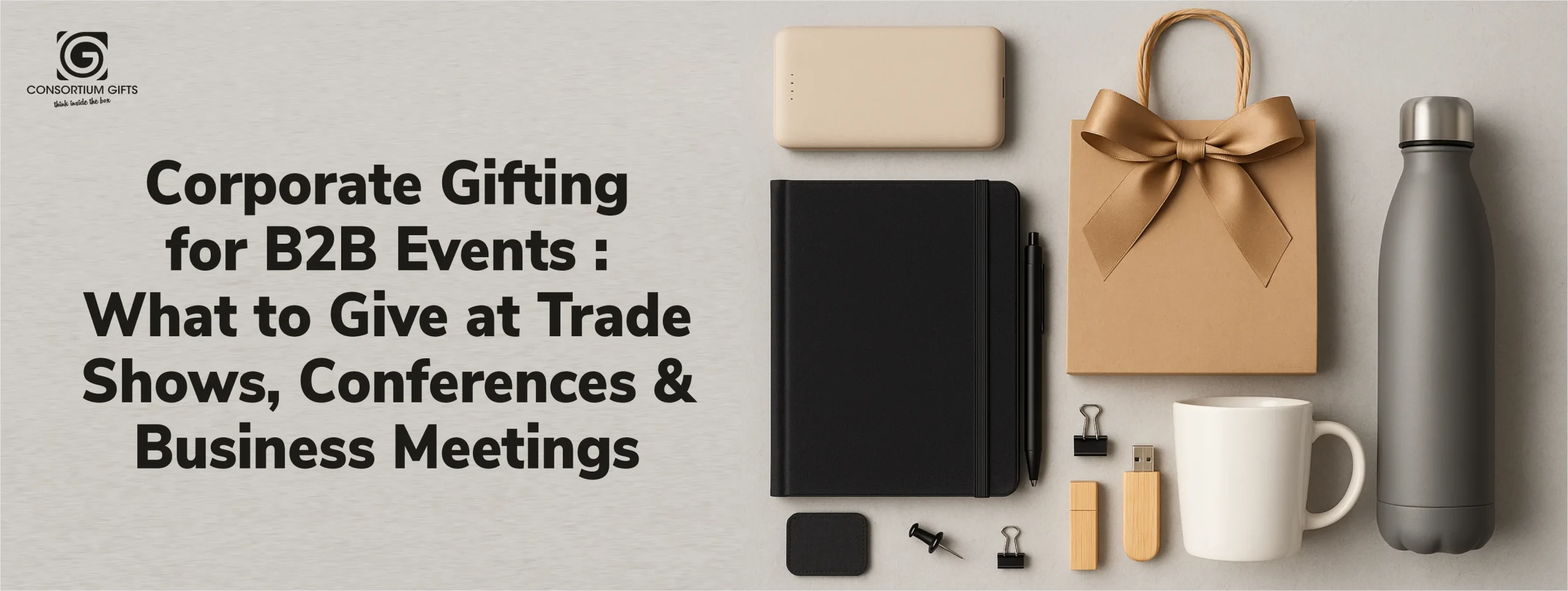 Corporate gifting for B2B events